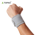 TOPKO Stocked HIgh Quality Sports Elastic Stretchy Weight Lifting Wrist Support Wrap Eightlifting Gym Strap/ Wrist Wraps