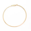 14 k Gold Filled Big Hoop Earrings  45X0.7mmfor Friend Beadsnice ID39945