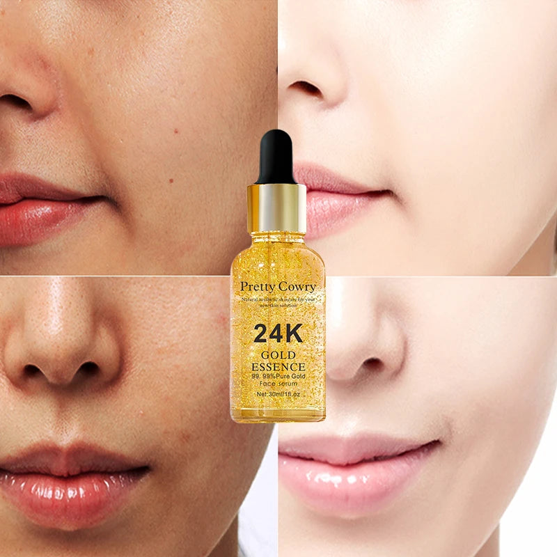 Wholesale Gmpc Deeply Moisturizing Skin Care Essential Anti Wrinkle 24K Gold Oil of  Face Serum