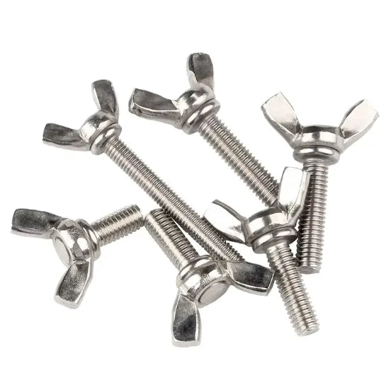 M6 M8 Stainless Steel butterfly Bolt with Wing Nut