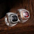 Simple Joker Zircon Retro Fashion Ring Wholesale 925 Sterling Silver Cut Diamond Weddings Engagements Flower Setting