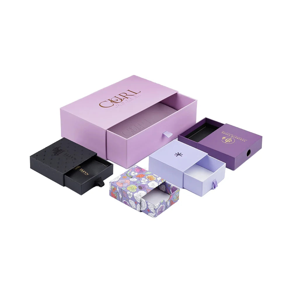 High-End European-Style Pull-Out Jewelry Box Creative Inner Support Packaging for All Kinds Rings Necklaces Exclusive for Spots