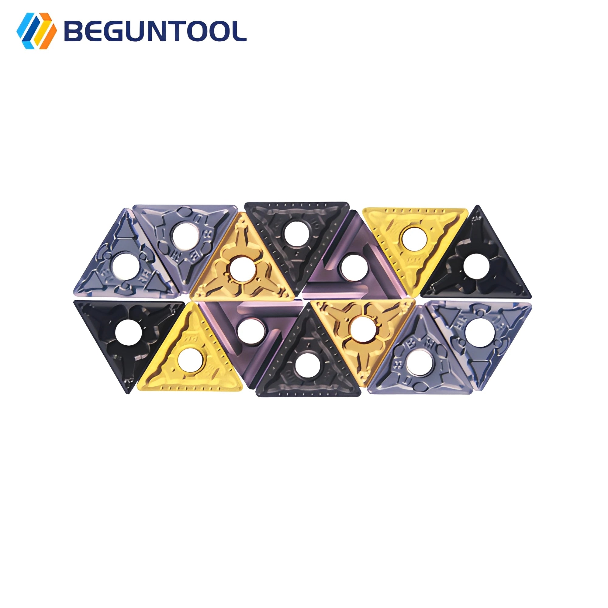 BEGUANTOOL High Quality Carbide Blade CNC Lathe Stainless Steel Turning Tool CNMG120404 for Steel Cast Iron Cnc Inserts