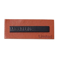 Custom Clothing Brand logo Pu Label Sewing Leather Patch Logos Sewing Pu Tags Design for Bags