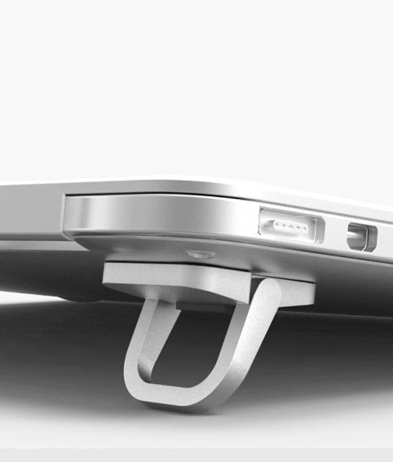 Factory Custom Metal Portable Aluminium Laptop Stand Portable Mini Invisible Adjustable Height Ergonomic Laptop Stand