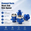 40/45/50mm Basin Drill Hole Opener Flume Vacuum Brazed Diamond Hole Saw Basin Wash Sink Drill Bits for Stone Tile Marble Granite