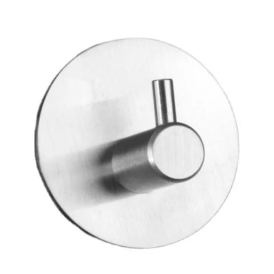 Premium Quality Self-Adhesive Aluminum Bathroom Hooks Anti-Skid Living Room and Wardrobe Towel Hangers