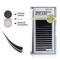 16 Lines 0.05 0.07mm  Individual Eyelash Soft Dense 1:1 Sningle Eyelash Extension Volume Eyelash Extension Trays Private Label