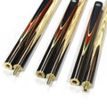 New Premium Quality 57\" Snooker & Billiard Cue 3/4 Split Wood with 9MM/10MM Tip & Extension on Sale