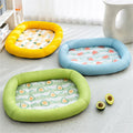 Idefair Printed Pet Cushions Beds for Dogs Cats Sleeping Mats Kennel With Cushion Cat Nest Summer Cat Dog Bed Pet Accessories