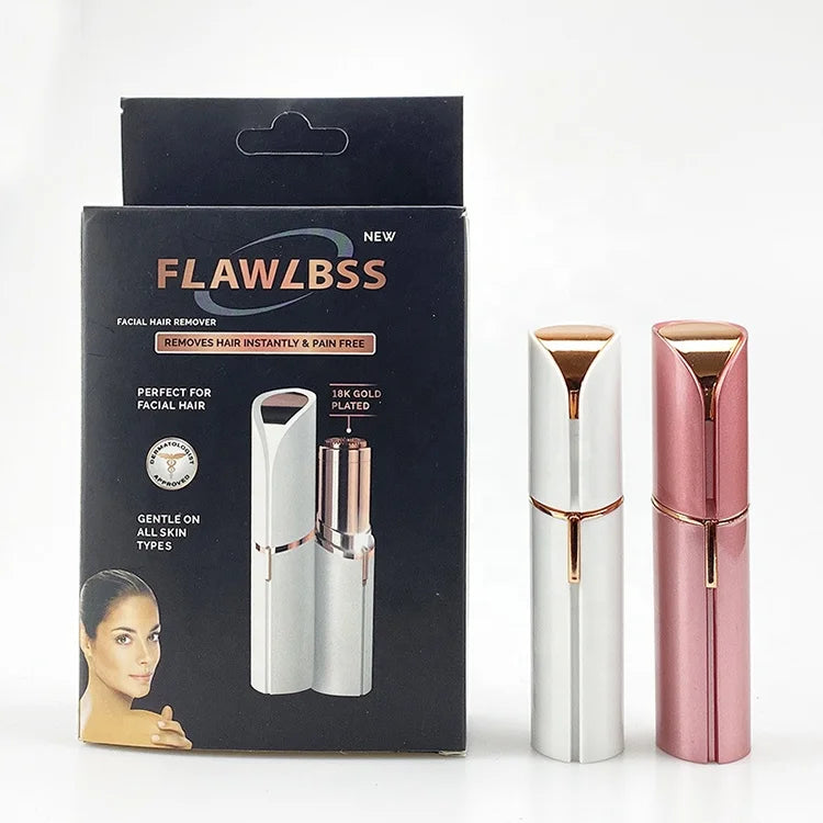Automatic Electric Eyebrow Trimmer for Women Razor-Shaped Face Shaving Instrument