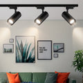 Indoor LED Track Lights Aluminum Alloy Modern Design for Clothing Stores & Shopping Malls Display Lighting