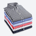New Men Shirts Luxury Stylish Slim Fit Long Sleeve Dress Shirts Male Business Formal Dress Shirts Tops for Men