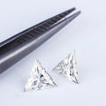 Starsgem Trillion Fancy Cutting Loose Wholesale Def Gh Quality White Color Moissanite Stones for Making Silver Gold Jewelry