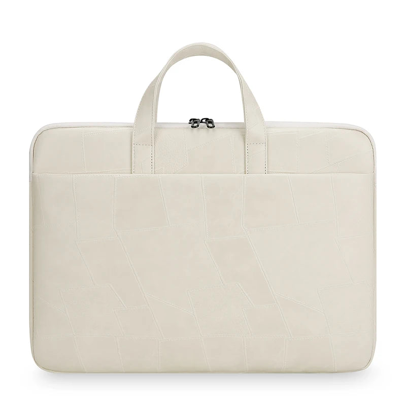 Custom Size Men Women Office Briefcase Laptop Notebook Computer Bag Anti-static Leather Laptop case Bag Sleeve Protective Bag