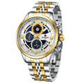 Reward New Design Luxury Business Calendar Date Quartz Watch Set Best Suppliers Alloy Chrono Men Wrist Watch