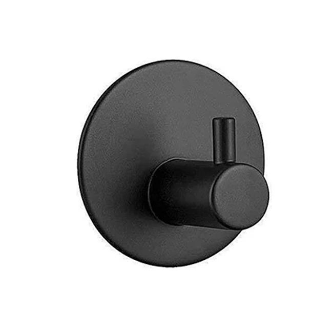 Wholesale Black Hook Bathroom Wall Towel Shower Adhesive Hooks