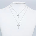 Gemstones Jewelry Moissanite Diamond Pendent Necklace 925 Sterling Silver for Men Women Pendant Necklaces Link Chain Crucifix