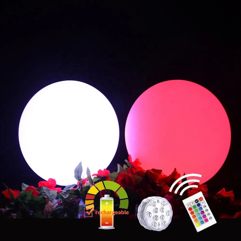 Yard Decoration LED Light Hanging Balloon Inflatable Sphere Ball