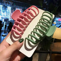 11cm Wholesale Matte Claw Hair Clips Large-sized Hair Grips Acrylic Claw Clips Big Hairpin Shark Clip Hair Accessory