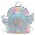 Trendy Cute Shiny Backpack for Girls Princess Kids Sequins Waterproof PU Material Fashion School Bags