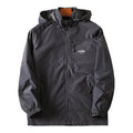 Lightweight Waterproof Breathable Men's Jacket Autumn Casual Wear Hooded Plus Size Men's Outdoor Jacket Jacket.