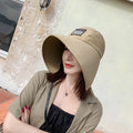 Cheap Summer Wear Round Brim Bucket Hat Female Sun Protective Fisherman Hat