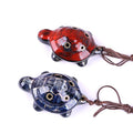 Music 6-hole Ocarina for Beginners Play Musical Instruments 6-hole Ocarina Porcelain Medium Tortoise Shaped Easy Carry