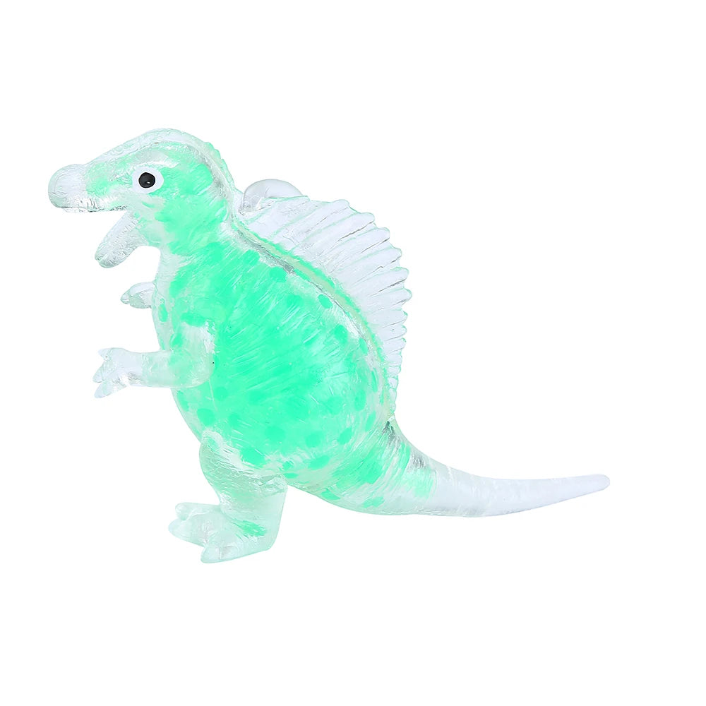 Kehui Factory Wholesale Dinosaur Fidget Squishy Anti-Pressure TPR Material Water Beads Kids' Squeeze Toy