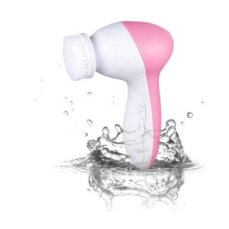 New Electric Facial Cleansing Brush Wash Face Machine Exfoliate Dead Skin Smooth Skin Pore Cleaner Skin Care Tool