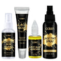 Private Label Hair Lace Glue Skin Protect Lace Remover and Lace Tint Spray Strong Hold Hair Extension Kit