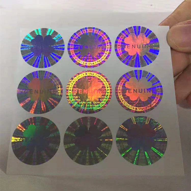 Free Design Custom Printing 3d Laser Sticker Custom Hologram Sticker Labels Custom Laser Labels