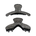 Black Ore Crystal Hair Claw Pave Full Rhinestones Women Hair Accessories Large Hair Claw Jewelry
