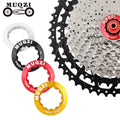 MUQZI MTB Road Bike Cassette Cover Aluminum Alloy Freewheel Cap Ring Lock 11 Speed Cassette Lock Cap