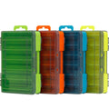Fishing Double Sided High Strength Fishing Box 12 Compartments Bait Lure Hook Accessories Boxes Storage Fishing Tackle Box