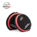 LEADMAX OEM Customizable 100% Black Pure Wool Buffing Pads 3''5''6''7''100% Wool Polishing Pad for Medium Cutting Car Care
