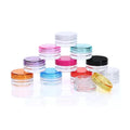 Mini Capacity 5g 20g 20ml 10 Gram pink Small Cosmetic Jar Packaging Container pink Luxury Cosmetic Cream Jar
