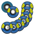High Quality 115*22mm Flap Disc 4.5inch Abrasive Aluminum Oxide Flap Disc Grain 40 Flap Disco for Metal MegaBDM