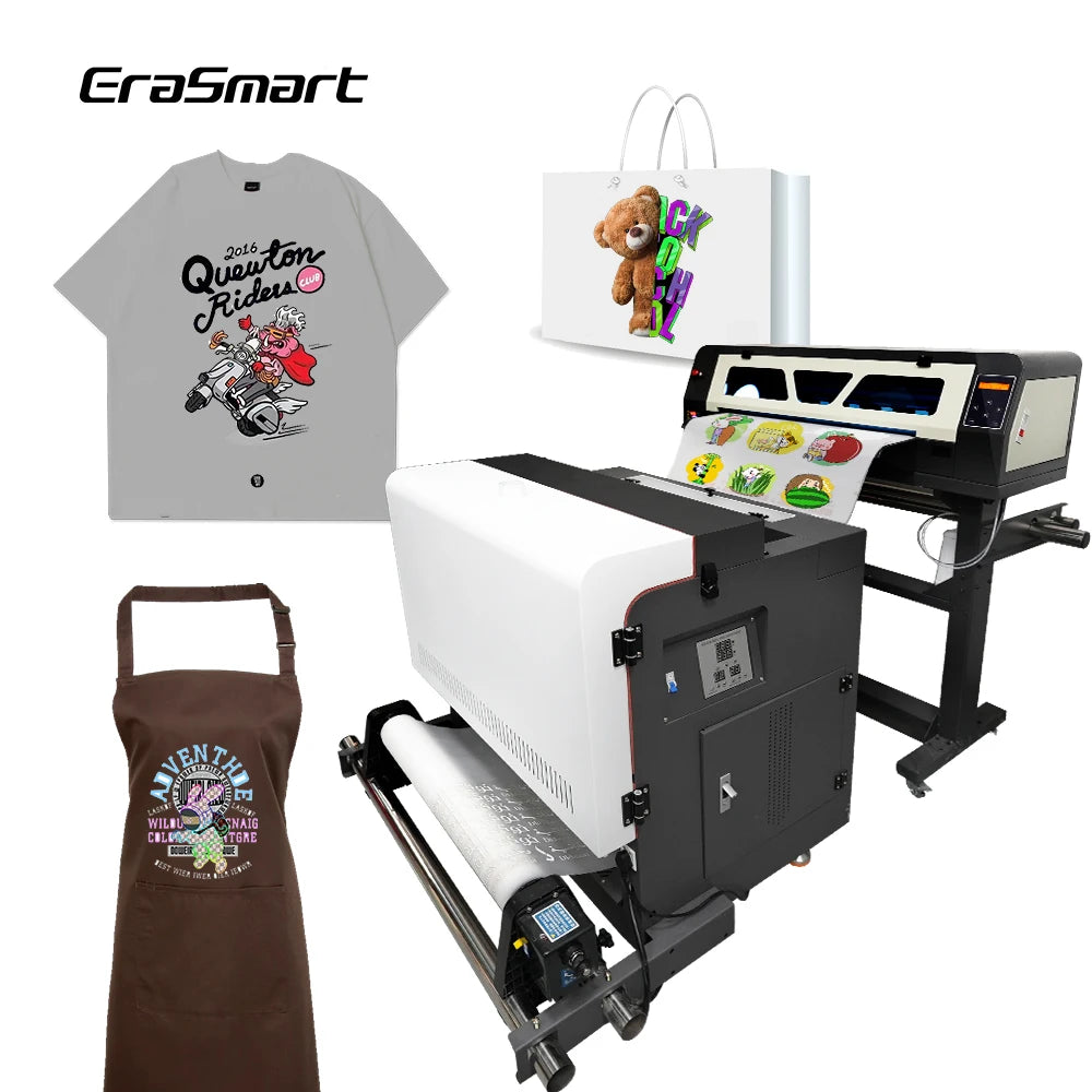 Erasmart Udefine High Speed 24 Inch 60CM DTF Printer Printing Machine All in One Printer