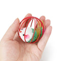 Cat Toy Mouse Real Feather Tail Wholesale Pipi Amoy Classic Hot Sale Painted Wire Cage Cat Toy Cage Mouse