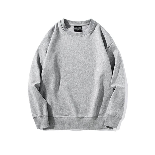AI-MICH Custom Embroidered Screen Printed Heat Pressed DTG Vinyl Fleece Winter Cotton Unisex Plain Blank Crewneck Sweatshirt Men
