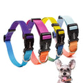 Eco-Friendly Recycled Pet Accessories Luxury Classic Dog Collars Breakaway Anti-Bark Rope Wholesale Made Durable Polyester Nylon