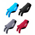 Premium PNS Brand Black/Red/Blue/Grey Color 3 Fingers Billiard Pool Snooker Gloves for Left/Right Hand