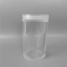 Customized Large Diameter Acrylic Tube Internal External Threads Transparent Multifunctional Kitchen Storage Cover ELM Brand