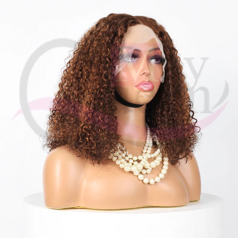 Wholesale Price Long Curly Pixie Cut Wigs 13x1 T hd Lace Frontal Wigs Glueless 100% Raw Vietnamese Pre Plucked Hair Cuticle