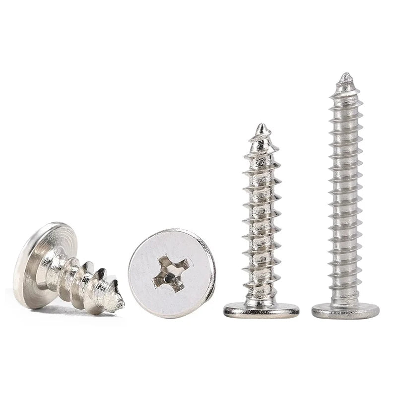 304 Stainless Steel   Head Wood Screw Stainless Steel Self Tapping Decking Screws