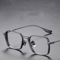 Pure Titanium Eyeglasses Frames Designer Retro Japanese Full Rim Square Nearsighted Eyeglasses Frame