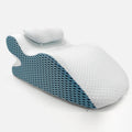 Memory Foam Health Care Sleep Cervical Cushion Multi-functional Ergonomic Reading Pillow