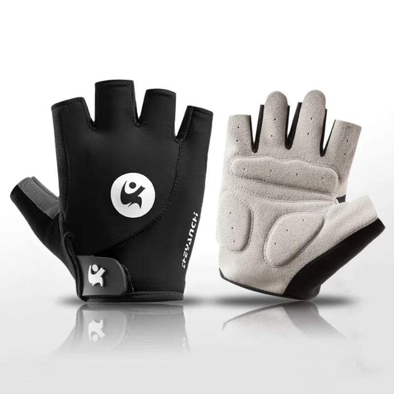 Breathable Lightweight Bicycle Gloves Half Finger Gel Pads Bike Racing Gloves for Riding