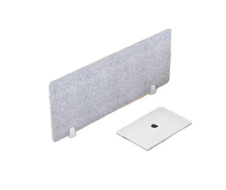 Modern Office Acoustic Desk Dividers Separators with Recyclable Polyester Fiber Panels for Workshop and School Use